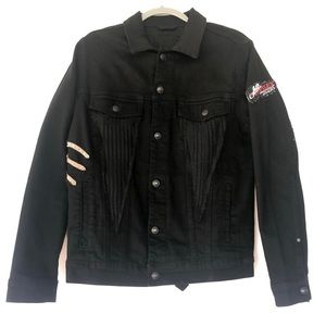Odyssey custom denim jean jacket